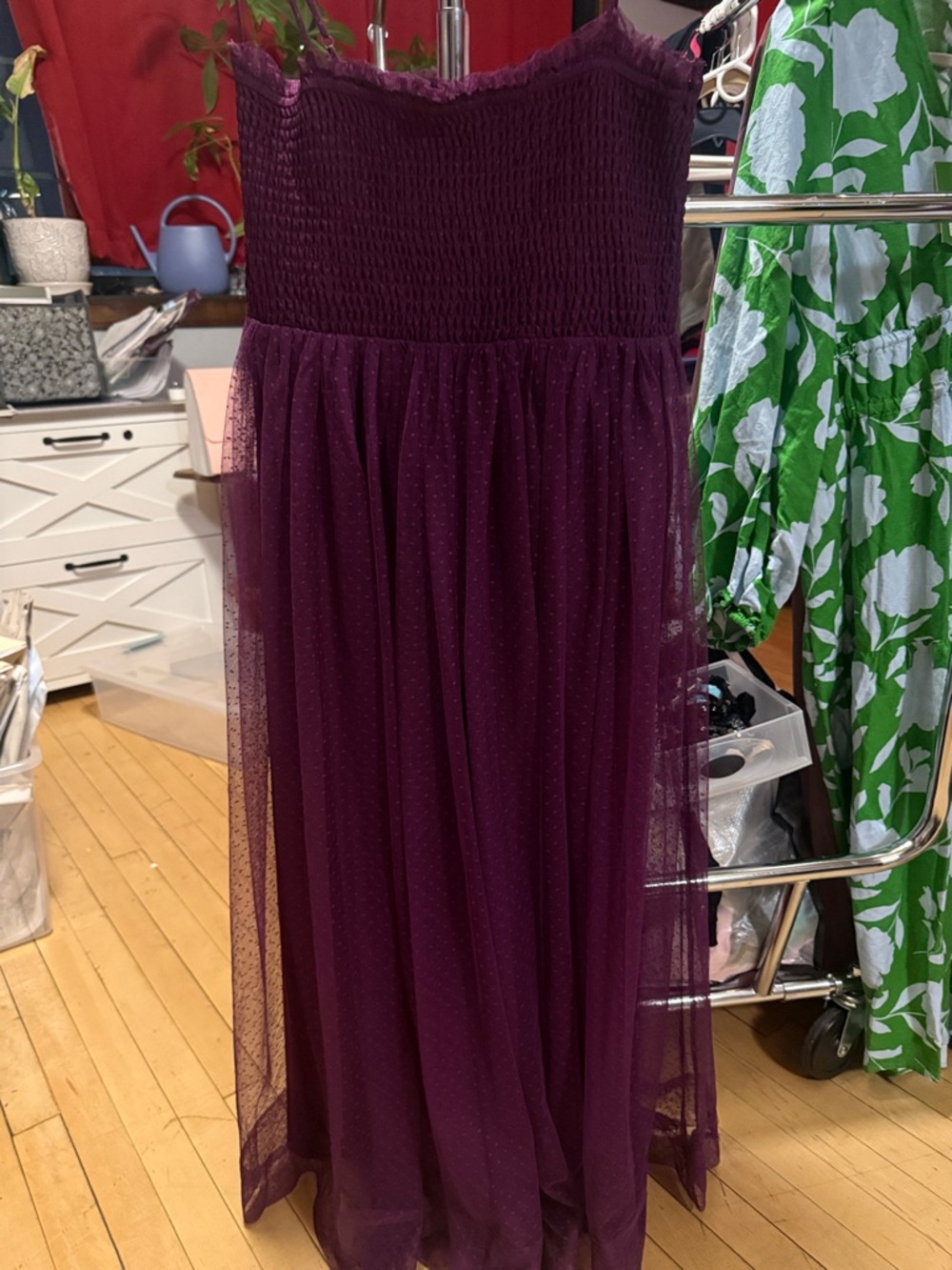 Women’s Purple Tulle dress